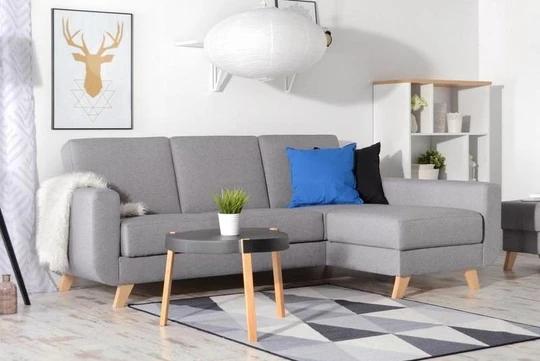 ZARA moderní rozkládací rohová sedačka ve skandinávském stylu