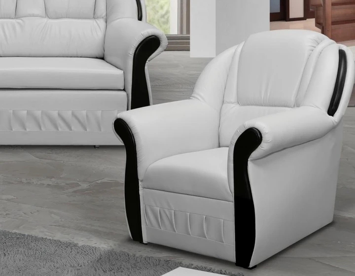 LADA masivní křeslo ve venkovském stylu