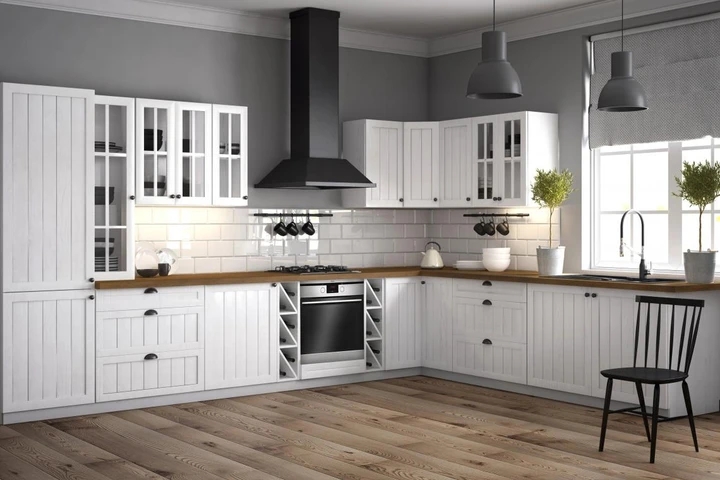 FRANCE systémová kuchyňská linka v provensálském stylu