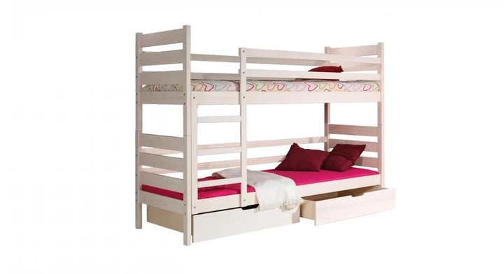 DAREK poschoďová postel z masivního dřeva