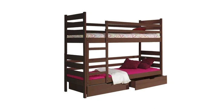 DAREK poschoďová postel z masivního dřeva