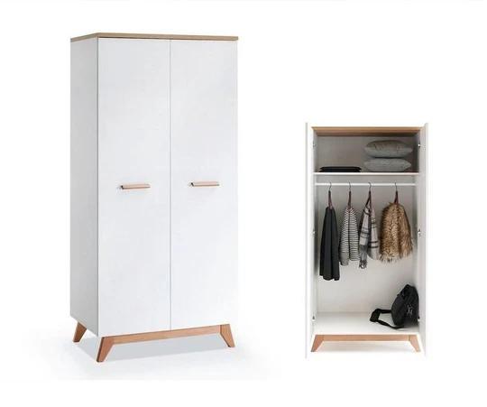 GEORGIA GE1 šatní skříň ve skandinávském designu