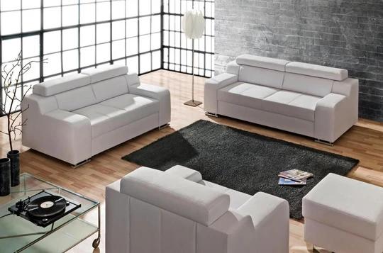 OCTAVIE sedací souprava 3+2+1 s polohovatelnými záhlavníky