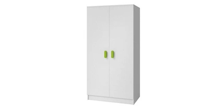 MIKI dětská šatní skříň s policemi a šatní tyčí | více barev