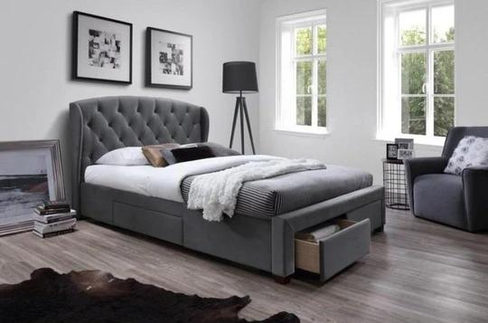 SABRINA čalouněná manželská postel 160x200