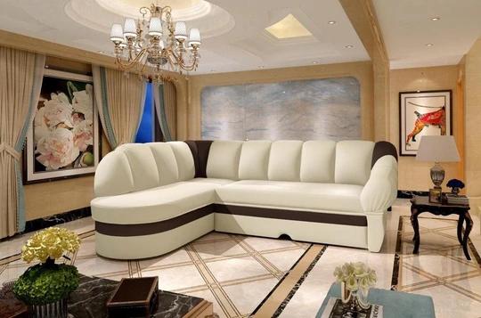 BELLA elegantní rohová sedací souprava s rozkládací funkcí a úložným prostorem