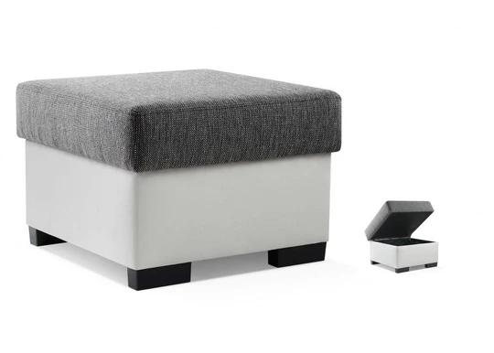 ROYAL moderní taburet s úložným prostorem