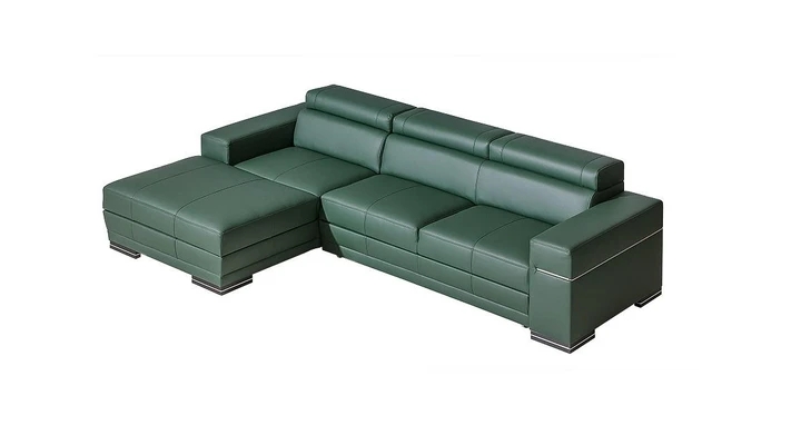 PIERA 2 rozkládací sedací souprava s polohovacími opěrkami, pravá kůže