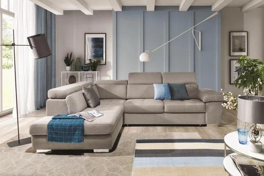 ROSSO II moderní rohová sedačka s polohovacími opěrkami a volitelnými funkcemi