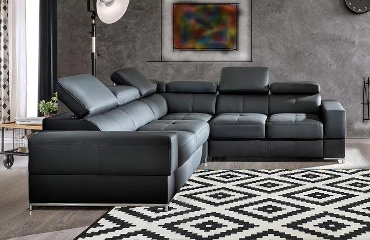 ESTER 3 luxusní modulová sedací souprava, pravá kůže