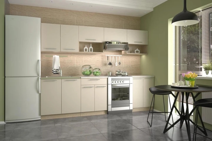 VIOLA kuchyňská linka v dekoru dub sonoma/vanilka