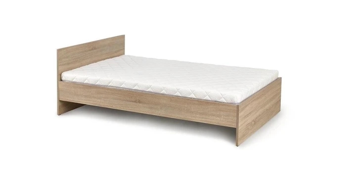 RIVER 90x200 cm moderní postel v dekoru dub sonoma