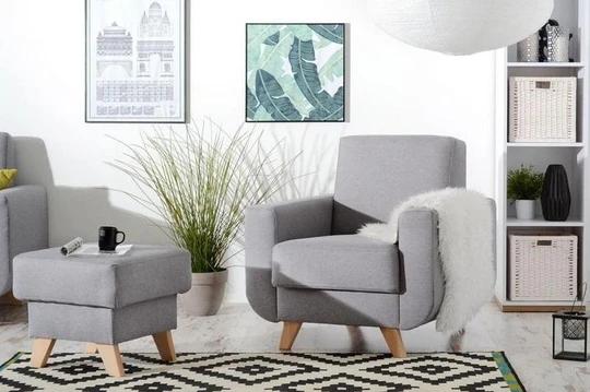 ZARA křeslo ve skandinávském stylu