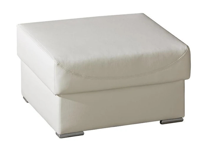 DELTA moderní taburet, pravá kůže