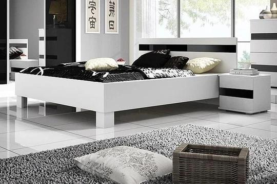 Moderní manželská postel LUCA 160x200 cm