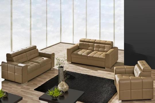 ELIZABET moderní sedací souprava 3+2+1 s polohovatelnými záhlavníky