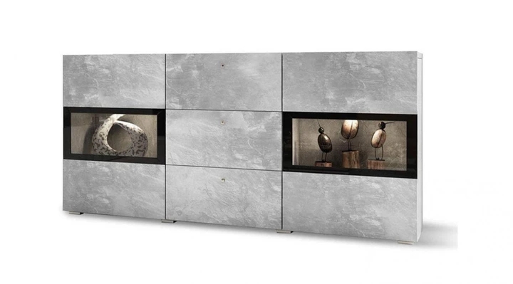 ISLAND KOMODA III, světlý beton