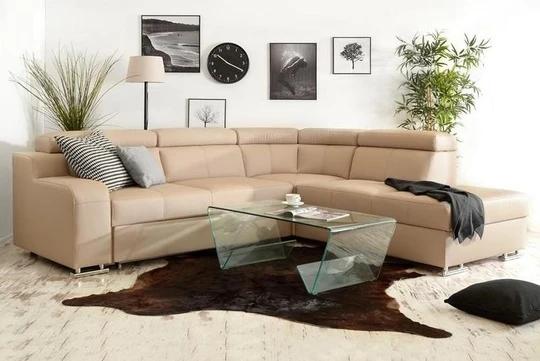 OCTAVIE 2 rozkládací rohová sedací souprava s polohovacími opěrkami