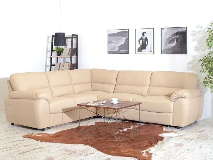 DESIRE 2 rozkládací modulová sedačka v rustikálním stylu, pravá kůže