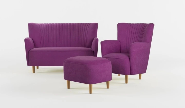 PICCOLO designová sedací souprava 3+1+taburet