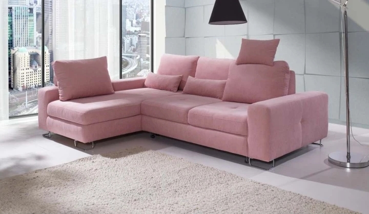 DORY designová rohová sedačka s polštářky