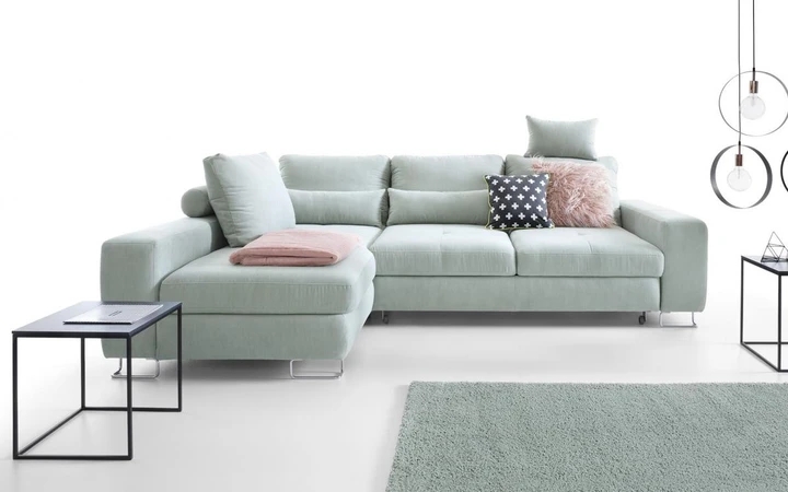 DORY designová rohová sedačka s polštářky