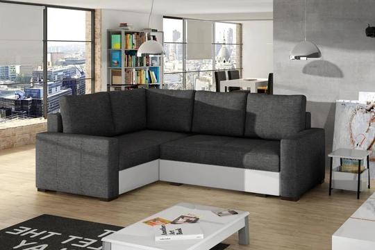 NELLA moderní rozkládací sedací souprava s úložným prostorem