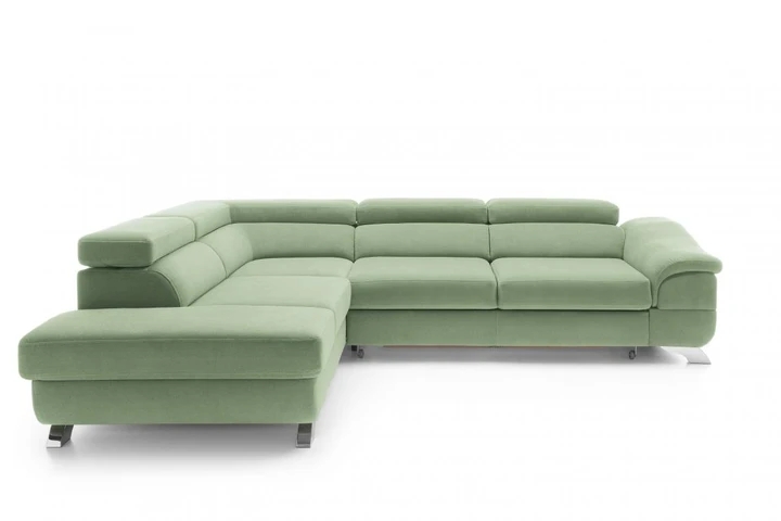 ELIAS moderní rohová sedačka s polohovacími opěrkami