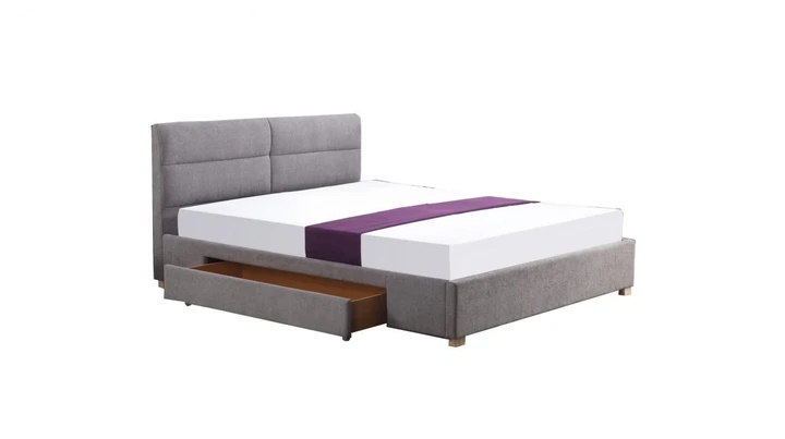 MERIDA čalouněná postel 160x200 cm s roštem