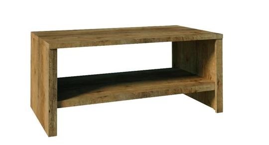 MOLLY obdélníkový konferenční stolek se dvěma patry