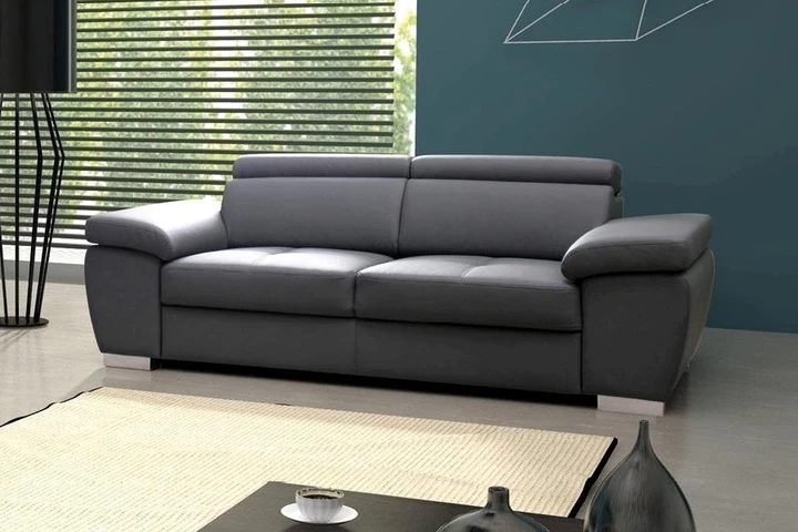 ROSSO 3 moderní pohovka s polohovacími záhlavníky