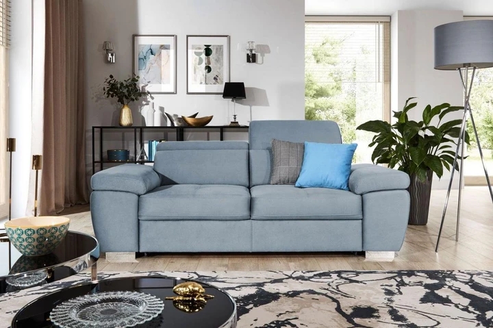 ROSSO 2 moderní pohovka s polohovacími záhlavníky