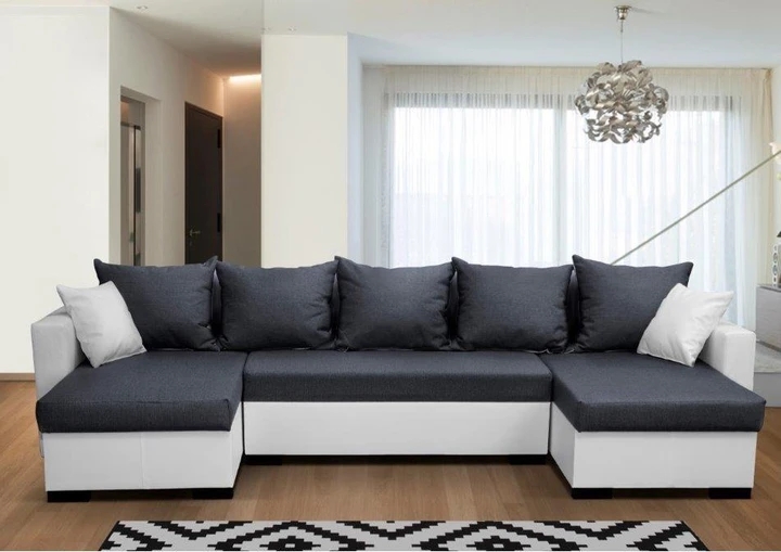 WILSON U rozkládací sedací souprava do U s úložným prostorem