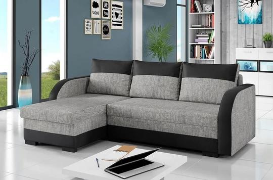ZETA rozkládací rohová sedačka s úložným prostorem