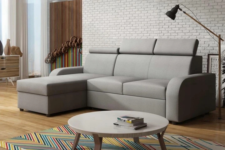 DEAN rozkládací sedací souprava s polohovacími opěrkami