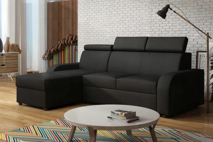 DEAN rozkládací sedací souprava s polohovacími opěrkami