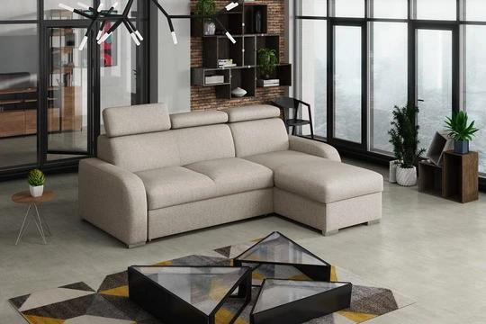 DEAN rozkládací sedací souprava s polohovacími opěrkami