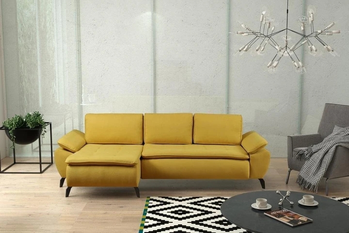 CLASSY moderní rohová sedačka s rozkládací funkcí