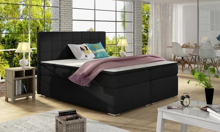 ALICIE 160x200 boxspring postel s úložným prostorem