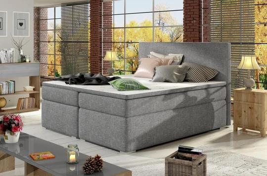 DIVALO 180x200 boxspring postel s úložným prostorem