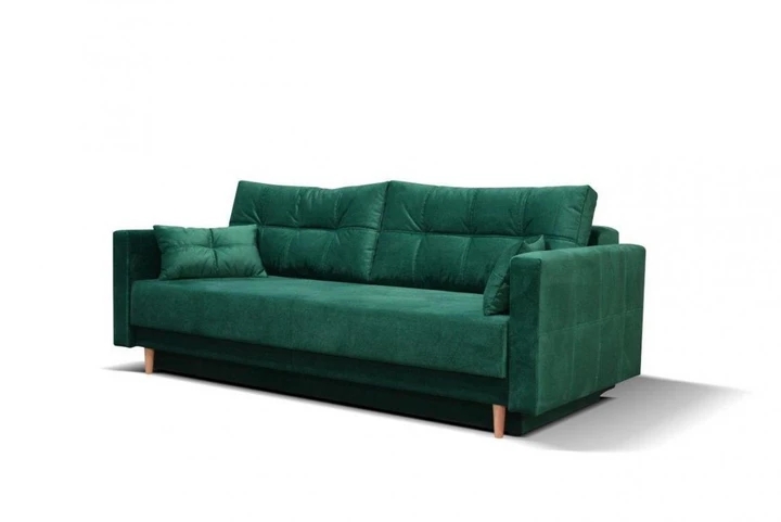 MILA rozkládací pohovka s úložným prostorem ve skandinávském stylu