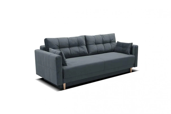 MILA rozkládací pohovka s úložným prostorem ve skandinávském stylu