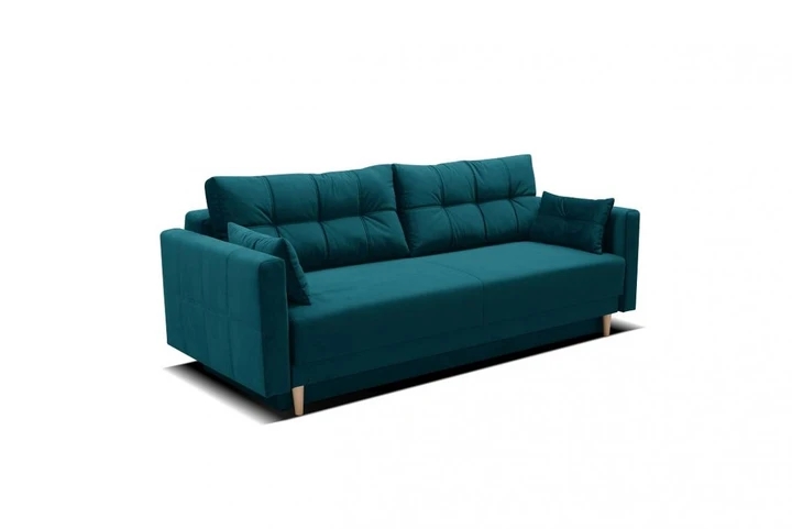 MILA rozkládací pohovka s úložným prostorem ve skandinávském stylu