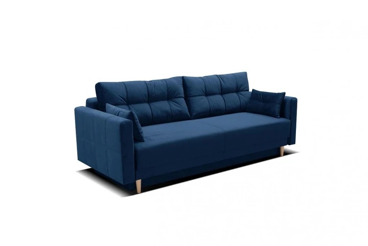 MILA rozkládací pohovka s úložným prostorem ve skandinávském stylu