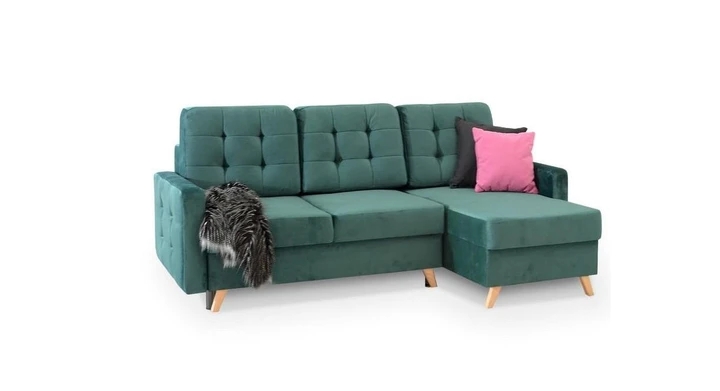 ROSE rozkládací sedací souprava ve skandinávském stylu