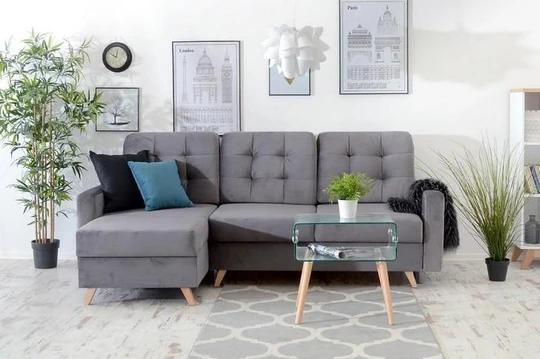 ROSE rozkládací sedací souprava ve skandinávském stylu