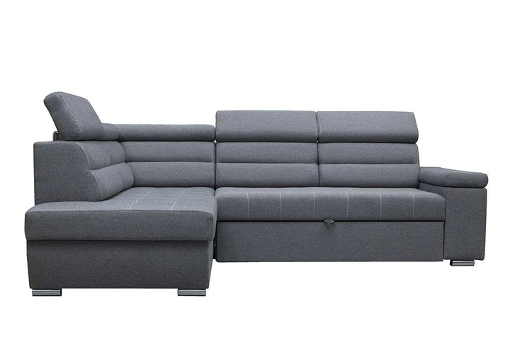 MORRIS rozkládací rohová sedací souprava s polohovacími opěrkami