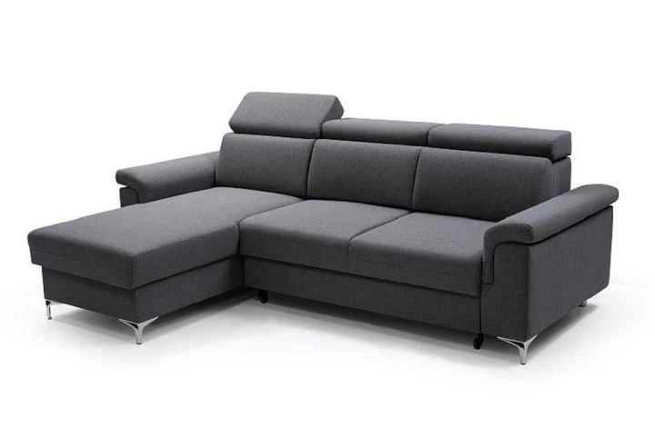 OTTAWA rozkládací rohová sedací souprava s polohovacími opěrkami