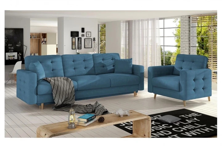 DARCY sedací souprava ve skandinávském designu 3+1