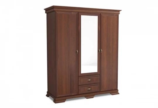 KORA KS2 šatní skříň se zrcadlem v provensálském stylu | 2 DEKORY